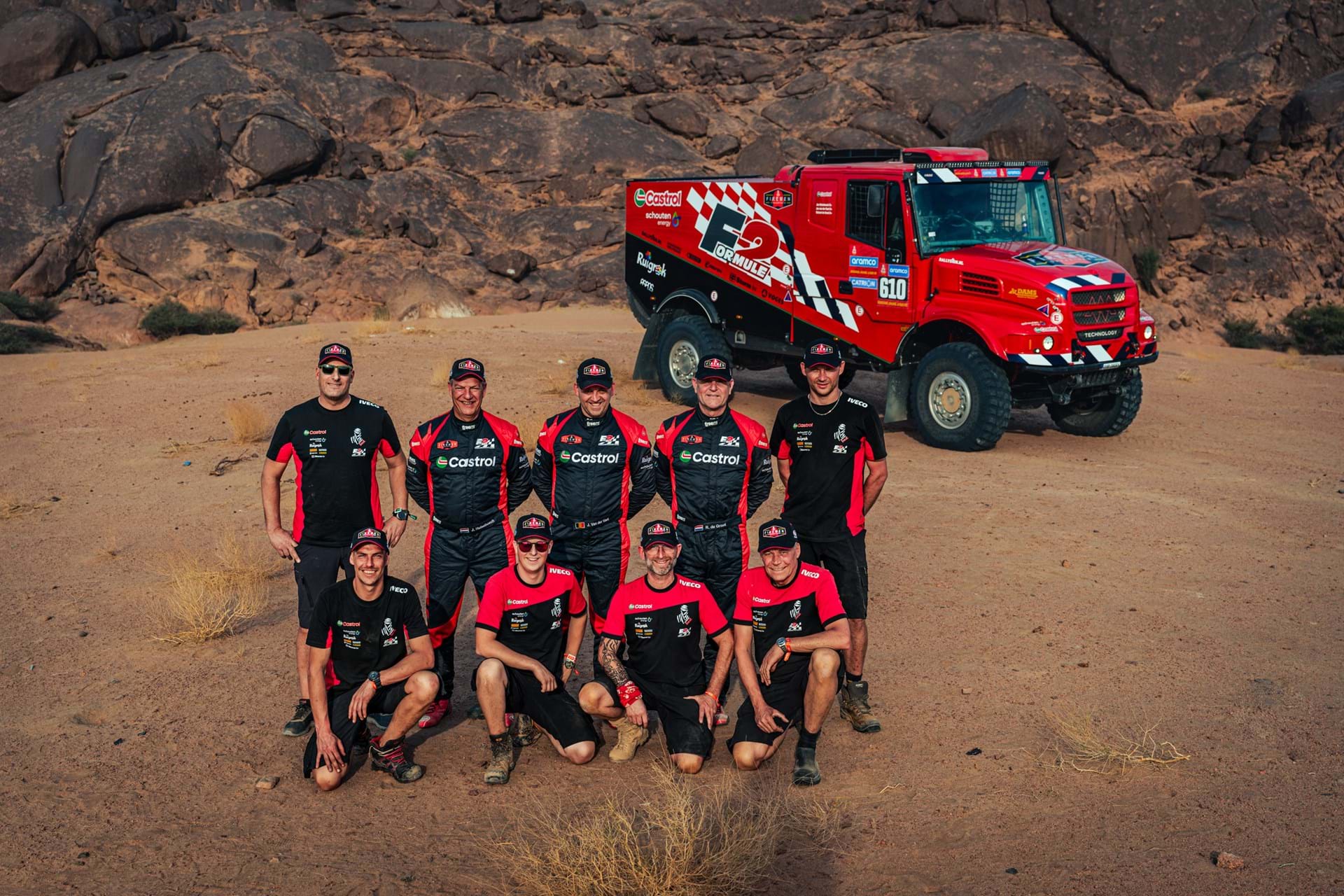 Castrol & Firemen Dakarteam